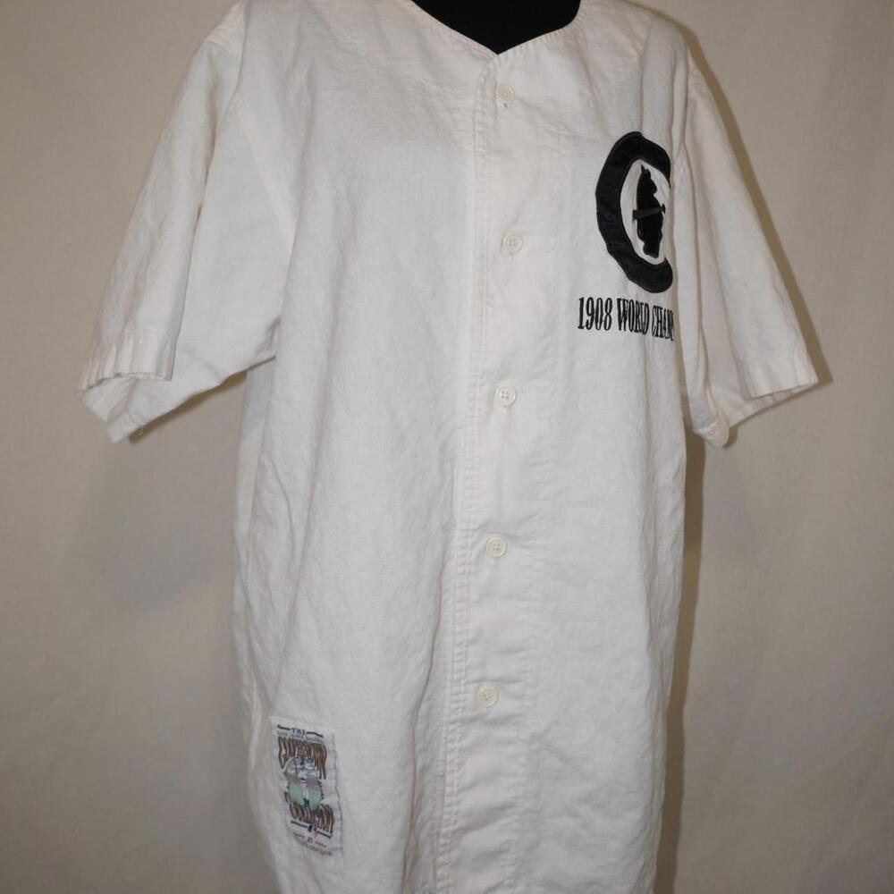 vintage Chicago Cubs baseball jersey-Cooperstown Collection by College Concepts
